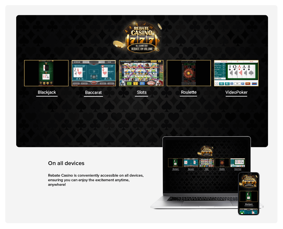 Rebate Casino Desktop